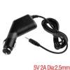 Car Charger Power Supply Adapter for Tablets 5V 2A DC 2.5mm